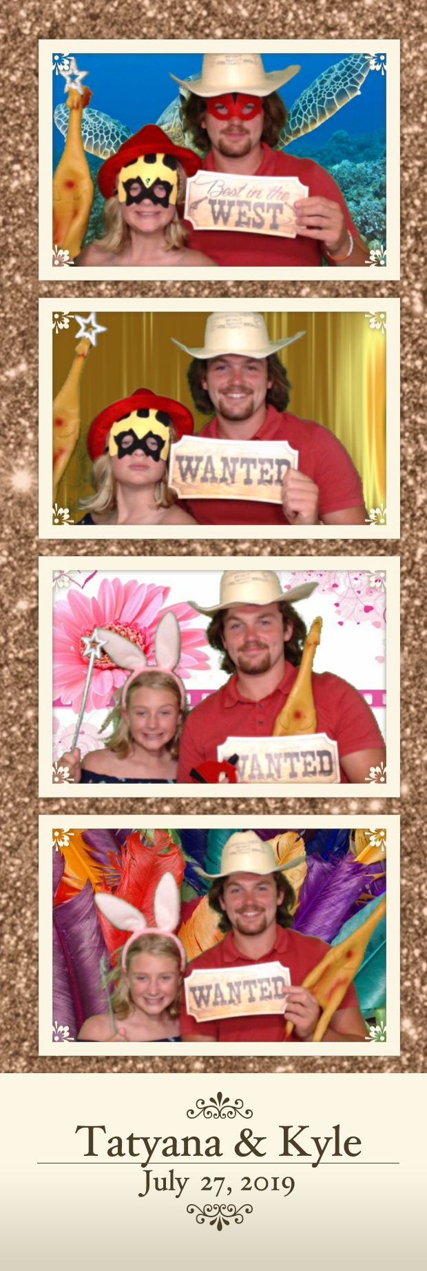 Tatyana and Kyle’s Wedding | View more photos from the event at gallery.photoboothbillings.com/u/PhotoBoothBillings/Tatyana-and-Kyle’s-Wedding